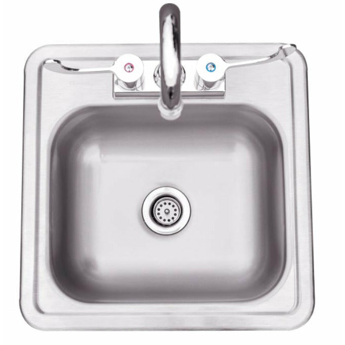 15 Drop-In Sink Hot Cold Faucet