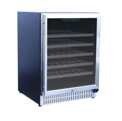 24" Outdoor Rated Dual Zone Wine Cooler by Summerset