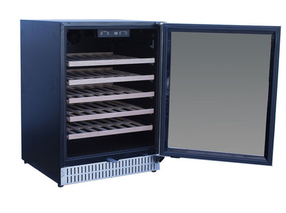 24" Outdoor Rated Dual Zone Wine Cooler by Summerset