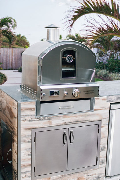The Oven Island Flange Kit (Needed for Built-in Applications) by Summerset