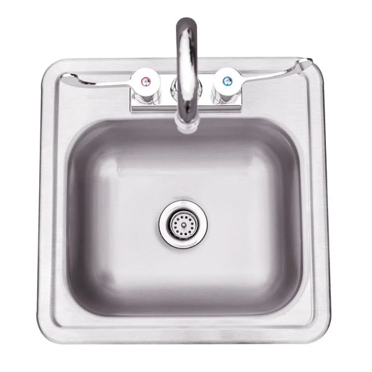 15x15 Drop-In Sink