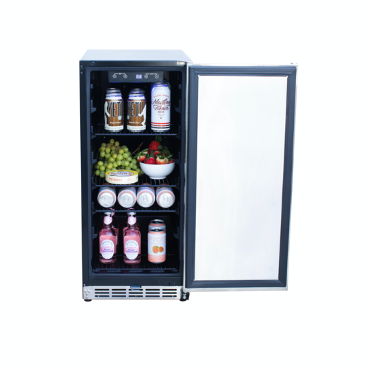 15" Outdoor Rated Fridge w/Stainless Door by Summerset