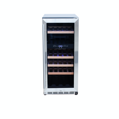 15" Outdoor Rated Dual Zone Wine Cooler by Summerset