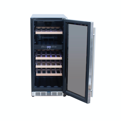 15" Outdoor Rated Dual Zone Wine Cooler by Summerset