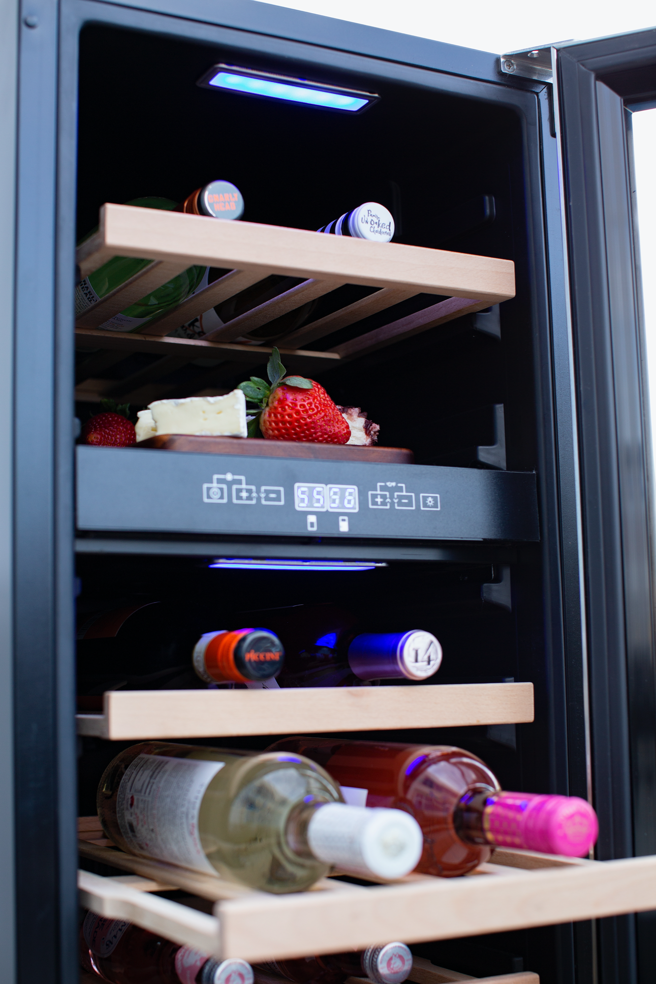 15" Outdoor Rated Dual Zone Wine Cooler by Summerset