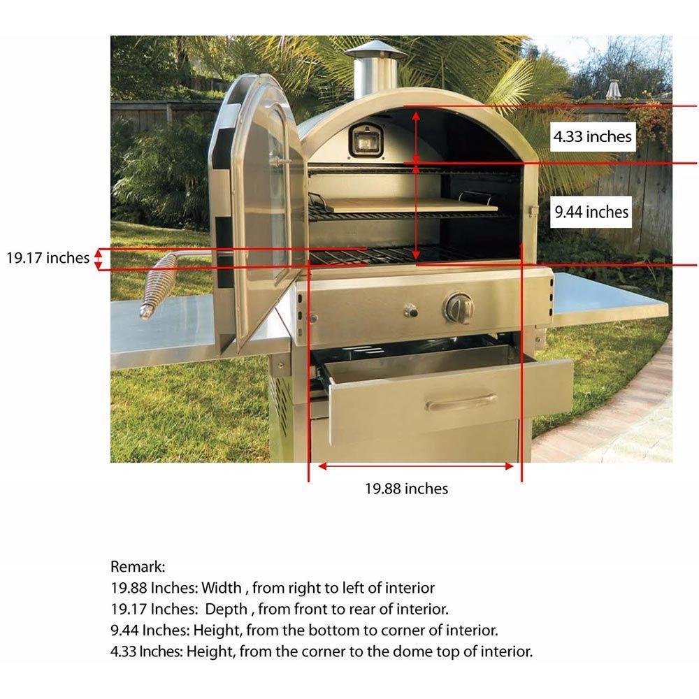 The Freestanding Outdoor Oven by Summerset